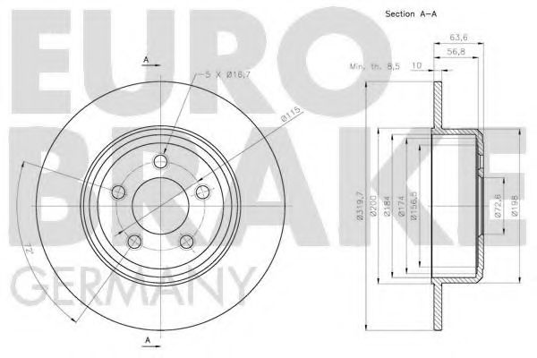 Disc frana 3