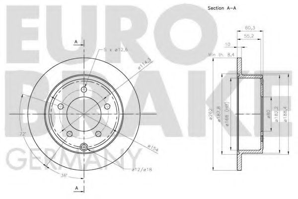 Disc frana 3
