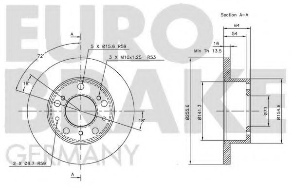 Disc frana 2