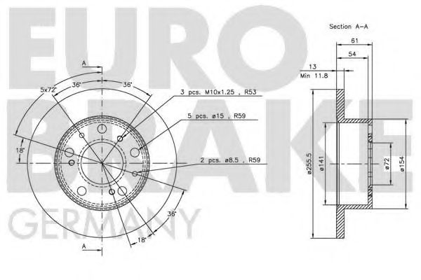 Disc frana 2