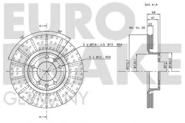 Disc frana 2