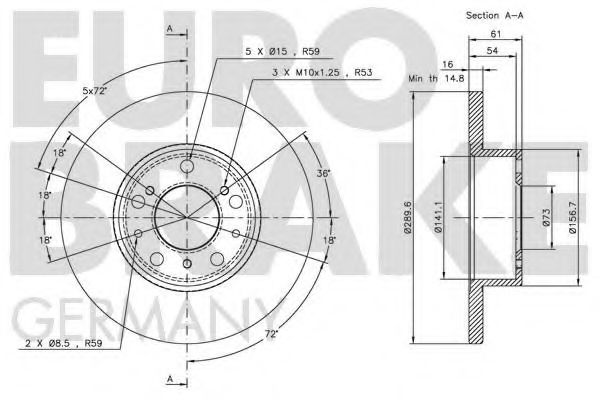 Disc frana 2