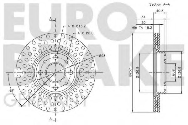 Disc frana 3
