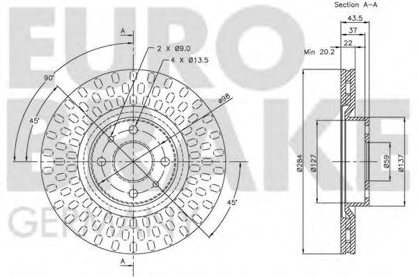 Disc frana 3