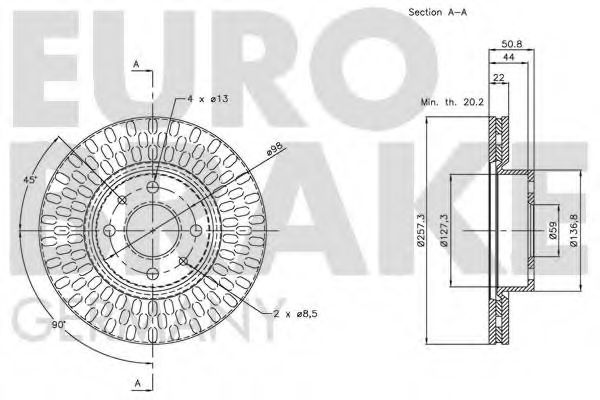 Disc frana 2