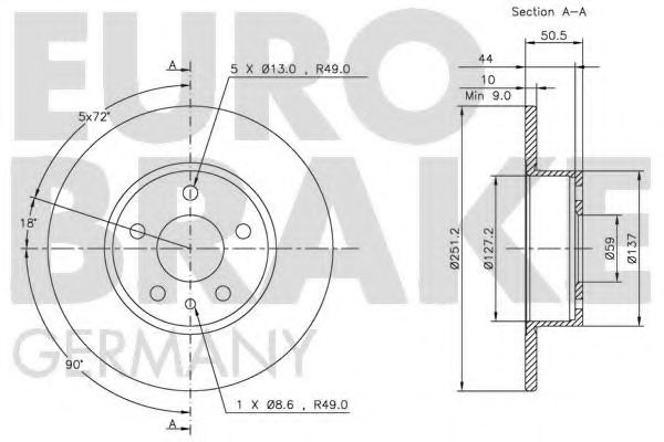 Disc frana 3