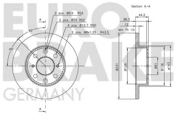 Disc frana 2