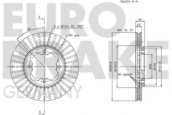 Disc frana 2