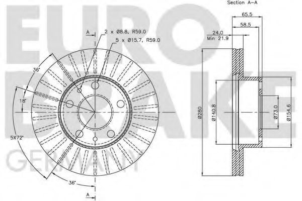 Disc frana 3
