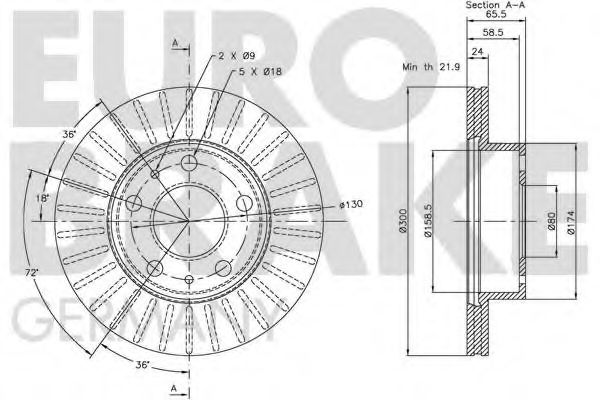Disc frana 3
