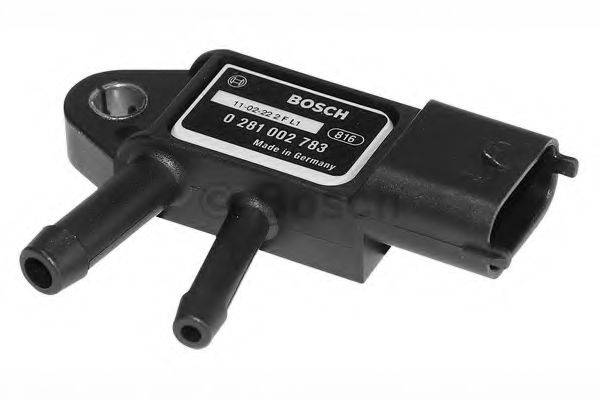 0 281 002 783 Senzor, presiune gaze evacuare BOSCH 