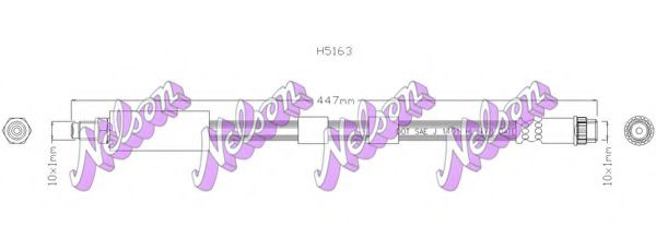 H5163 Furtun frana BROVEX-NELSON 