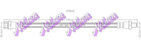 H5848 Furtun frana BROVEX-NELSON 