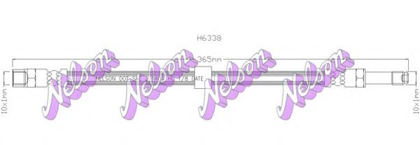 H6338 Furtun frana BROVEX-NELSON 