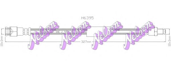 H6395 Furtun frana BROVEX-NELSON 