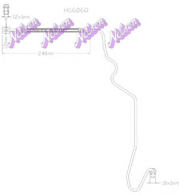 H6686Q Furtun frana BROVEX-NELSON 