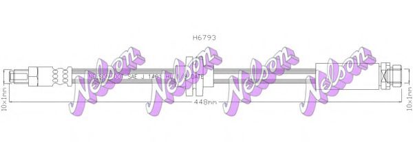 H6793 Furtun frana BROVEX-NELSON 