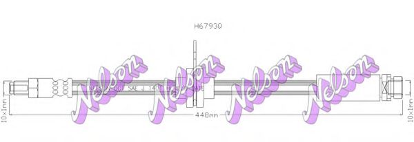 H6793Q Furtun frana BROVEX-NELSON 