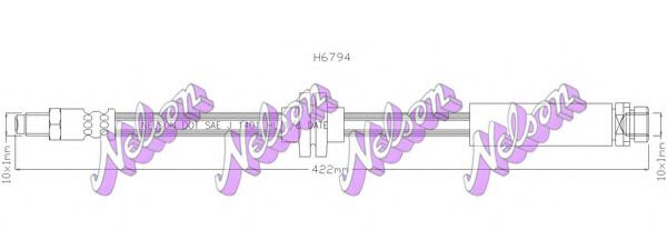 H6794 Furtun frana BROVEX-NELSON 