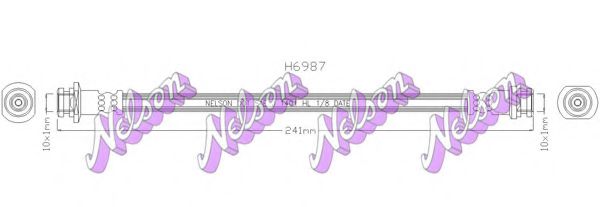 H6987 Furtun frana BROVEX-NELSON 