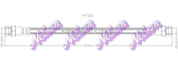 H7101 Furtun frana BROVEX-NELSON 