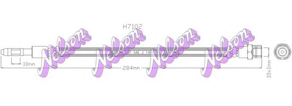H7102 Furtun frana BROVEX-NELSON 
