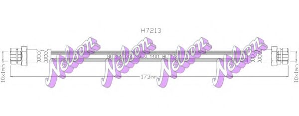 H7213 Furtun frana BROVEX-NELSON 