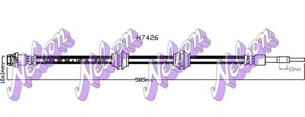H7426 Furtun frana BROVEX-NELSON 
