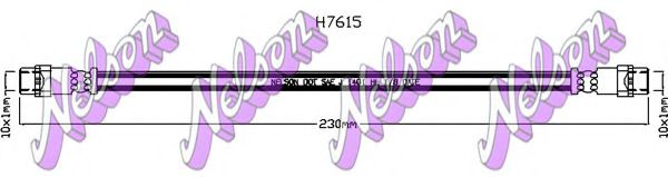 H7615 Furtun frana BROVEX-NELSON 