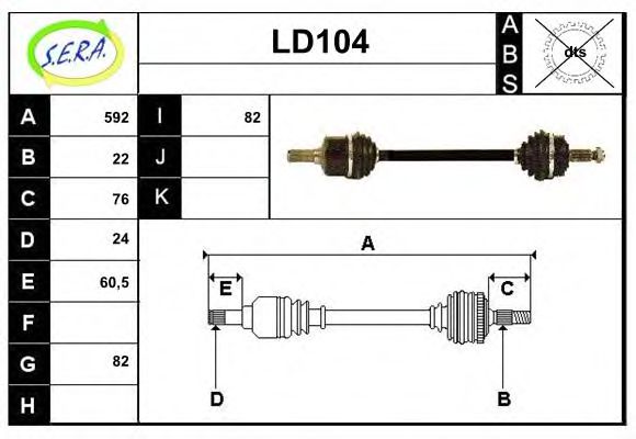 LD104 Planetara SERA 
