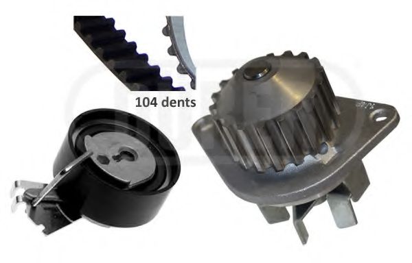 Set pompa apa + curea dintata