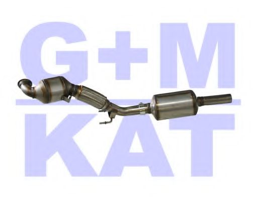 02.37.026 Set adaptare, catalizator/Filtru particule (Sistem combinat) G+M KAT 