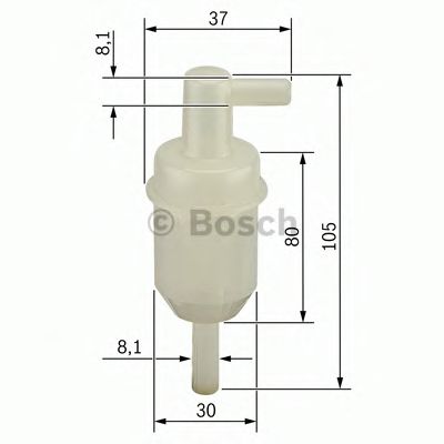 0 450 904 077 filtru combustibil BOSCH 
