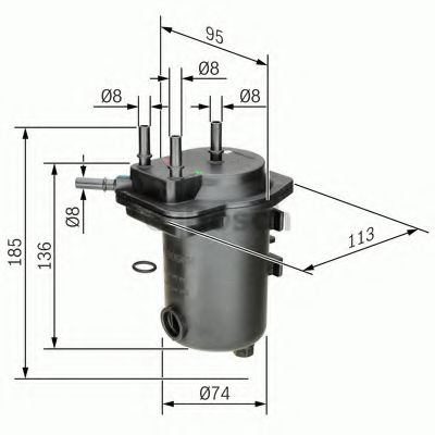 filtru combustibil