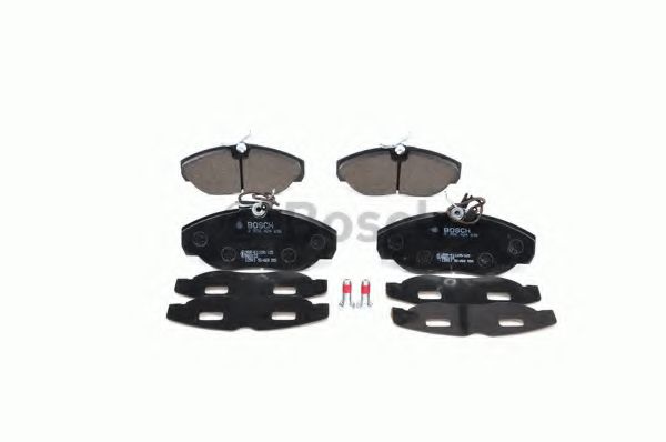 set placute frana,frana disc 4