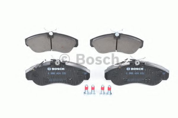 set placute frana,frana disc 4