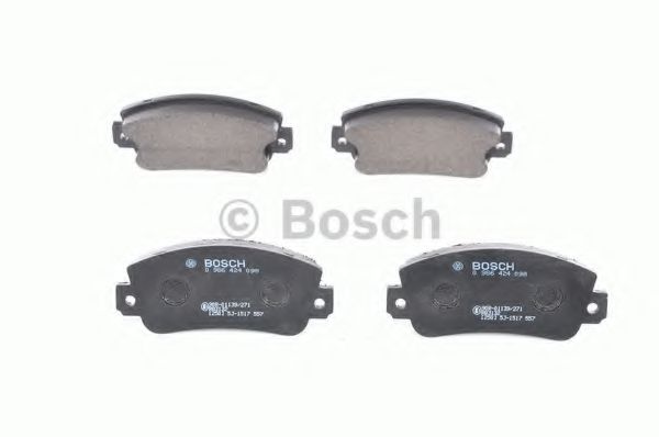 set placute frana,frana disc 4