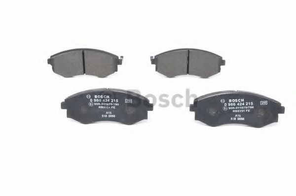 set placute frana,frana disc 6