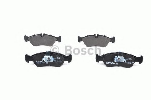 set placute frana,frana disc 4