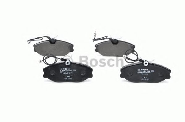 set placute frana,frana disc 4