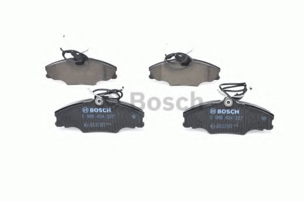 set placute frana,frana disc 4