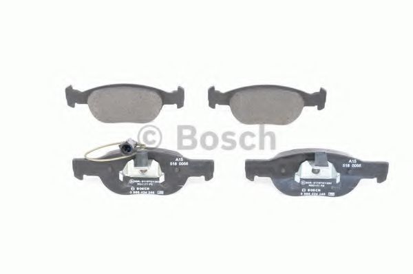 set placute frana,frana disc 4