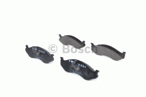 set placute frana,frana disc 2