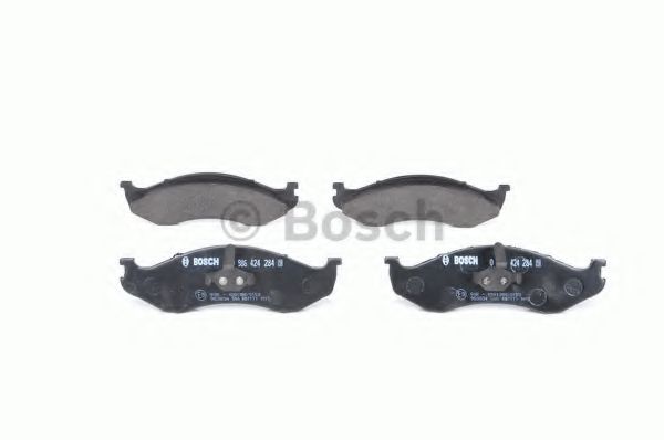 set placute frana,frana disc 4