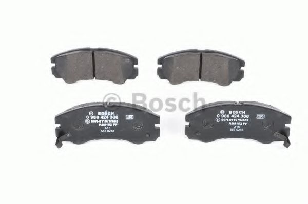 set placute frana,frana disc 4