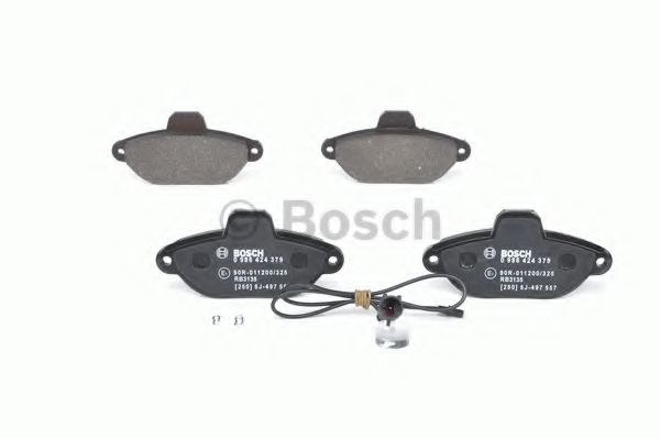 set placute frana,frana disc 4
