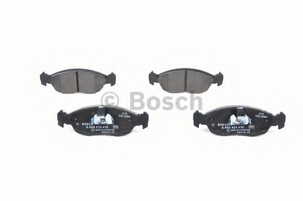 set placute frana,frana disc 4