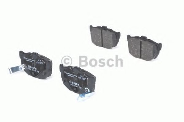 set placute frana,frana disc 2
