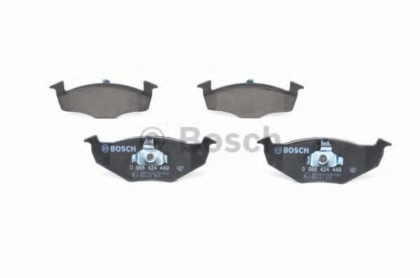 set placute frana,frana disc 4