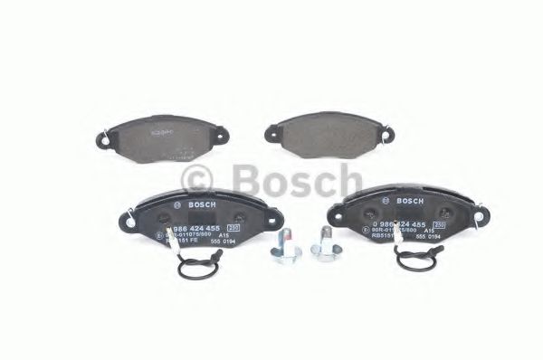 set placute frana,frana disc 4
